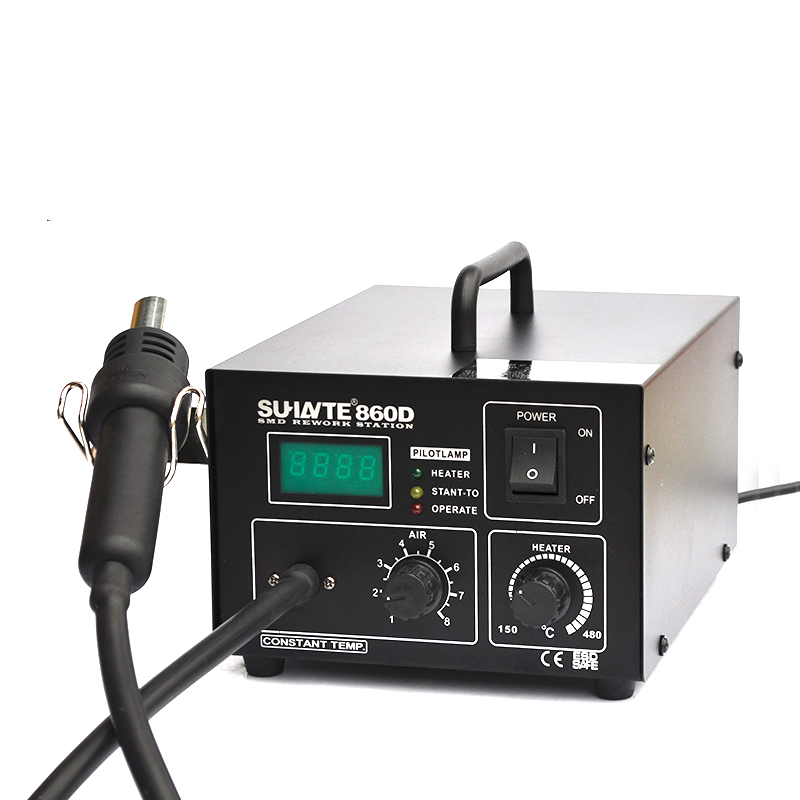 Hot air gun rework station Digital display temperature