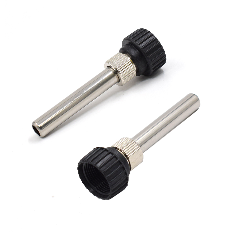 High temperature sleeve 907 soldering iron fittings three piece internal heated 936 steel pipe socket nut